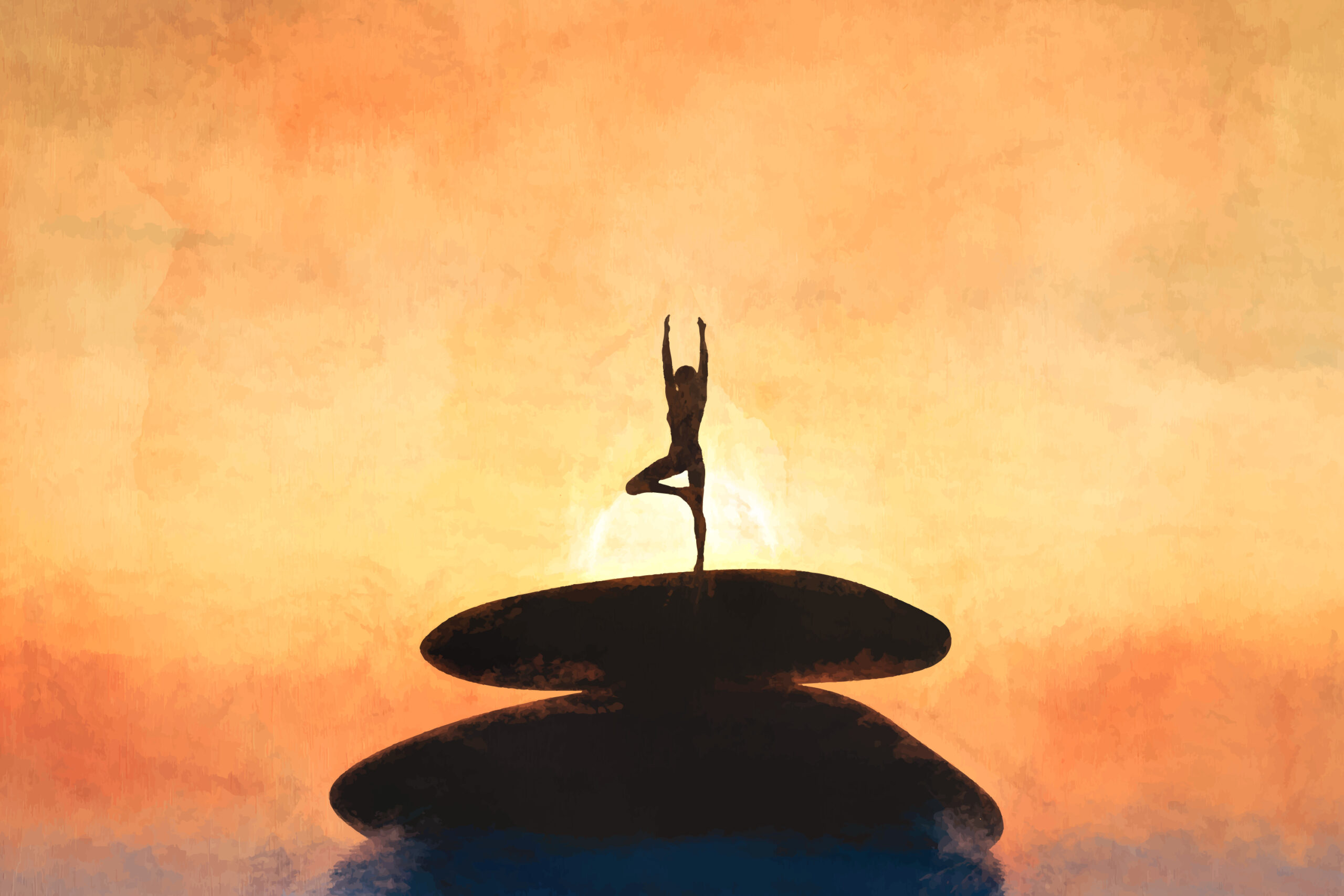 Traditional yoga practice for physical and mental well-being